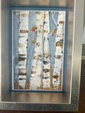 Birch Trees Watercolor